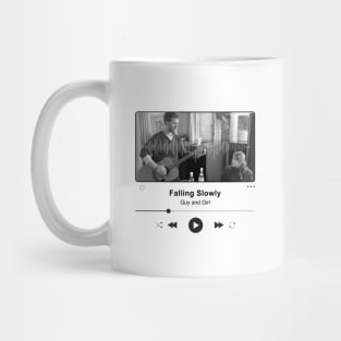 Falling Slowly Music Player Ilustrations Mug